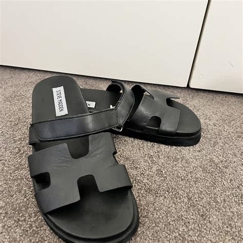 fake hermes sandals ebay|hermes sandals vs steve madden.